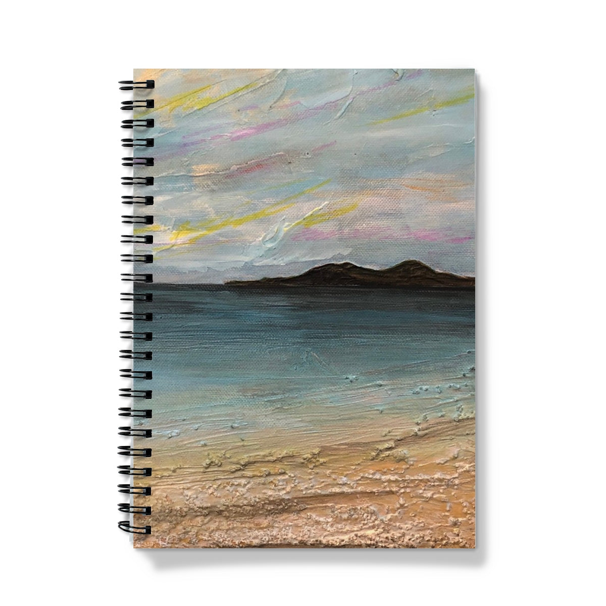 Garrynamonie Beach South Uist Art Gifts Notebook