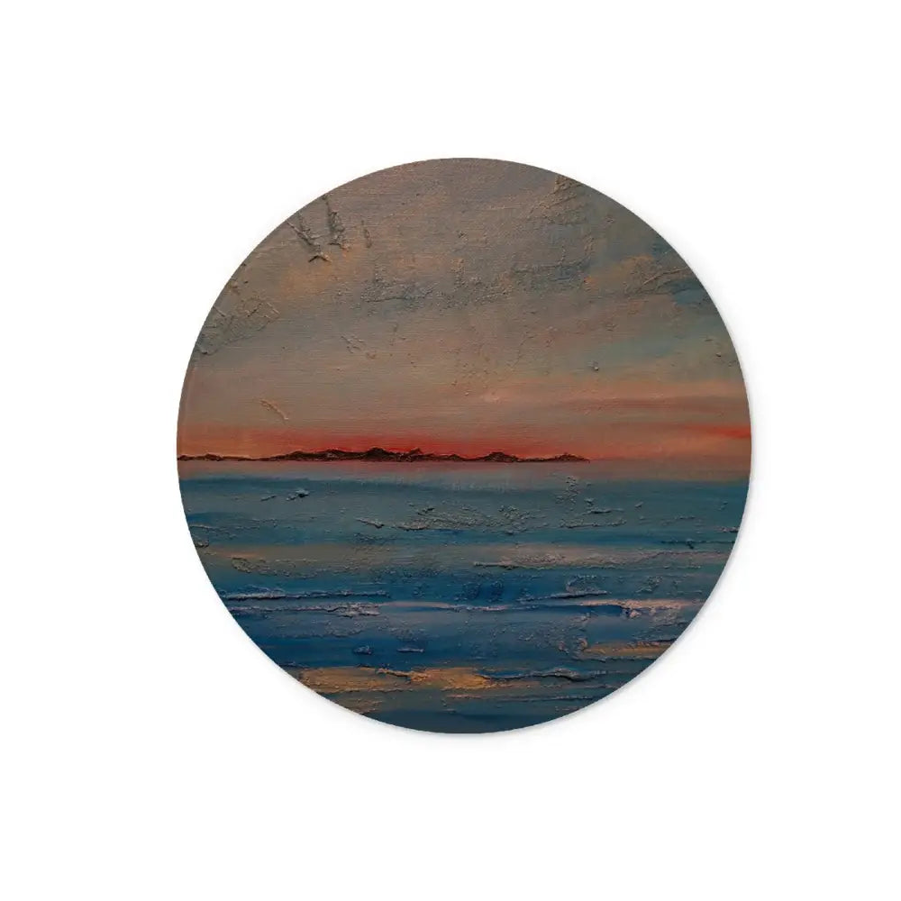 Gigha Sunset Glass Chopping Board