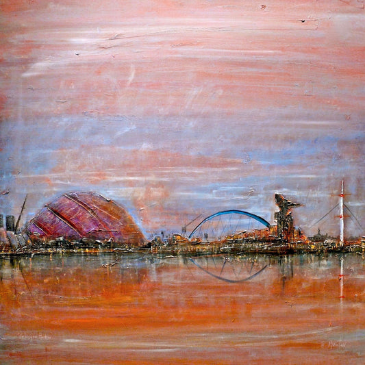 Glasgow Harbour | Scotland In Your Pocket | Scottish Art Gifts