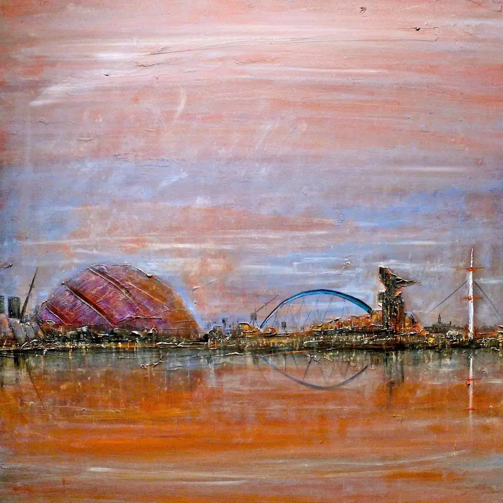 Glasgow Harbour - Scottish Statement Interior Wall Art - Edinburgh & Gallery Scotland
