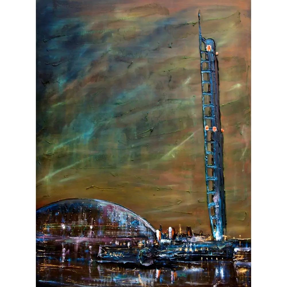 Glasgow And The Waverley - Scottish Art Prints - Edinburgh & Gallery Scotland