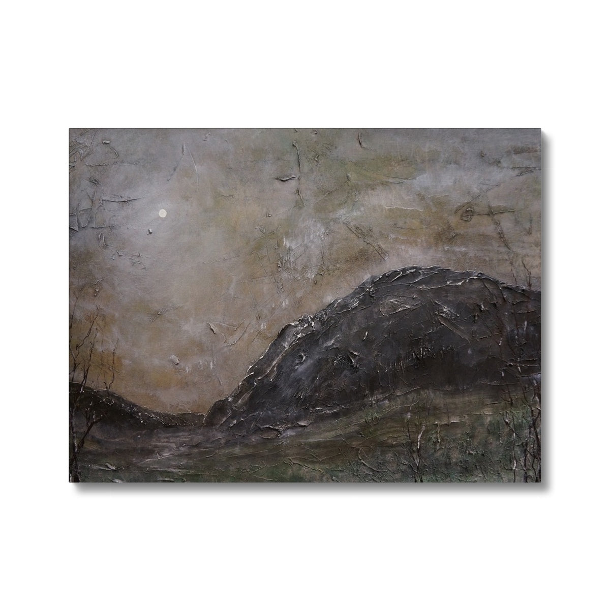 Glen Nevis Moonlight Painting | Canvas From Scotland