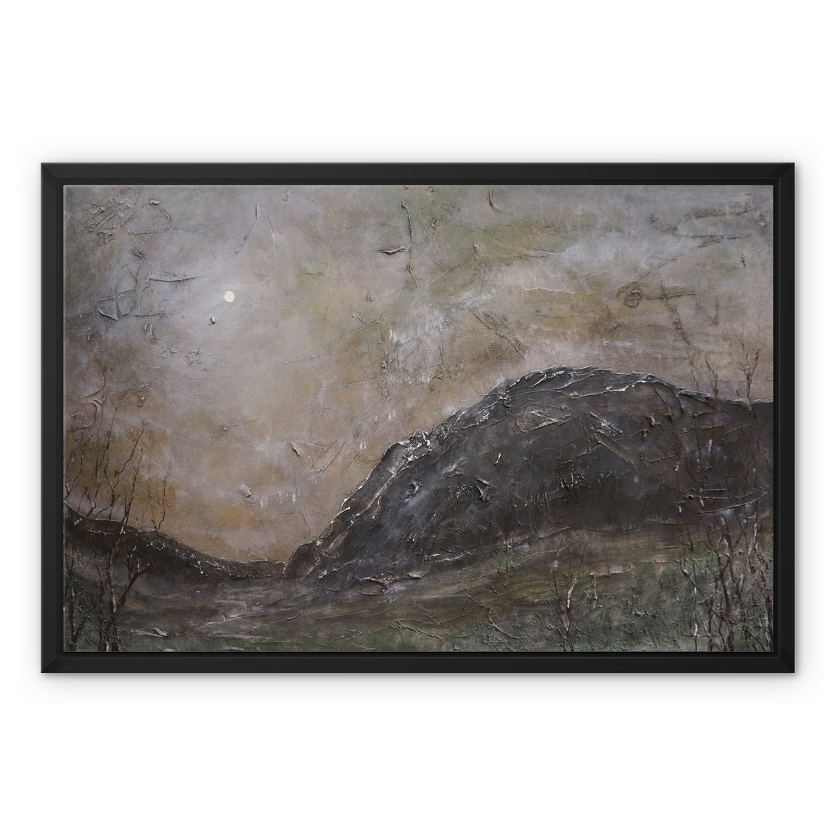 Glen Nevis Moonlight Painting | Framed Canvas From Scotland