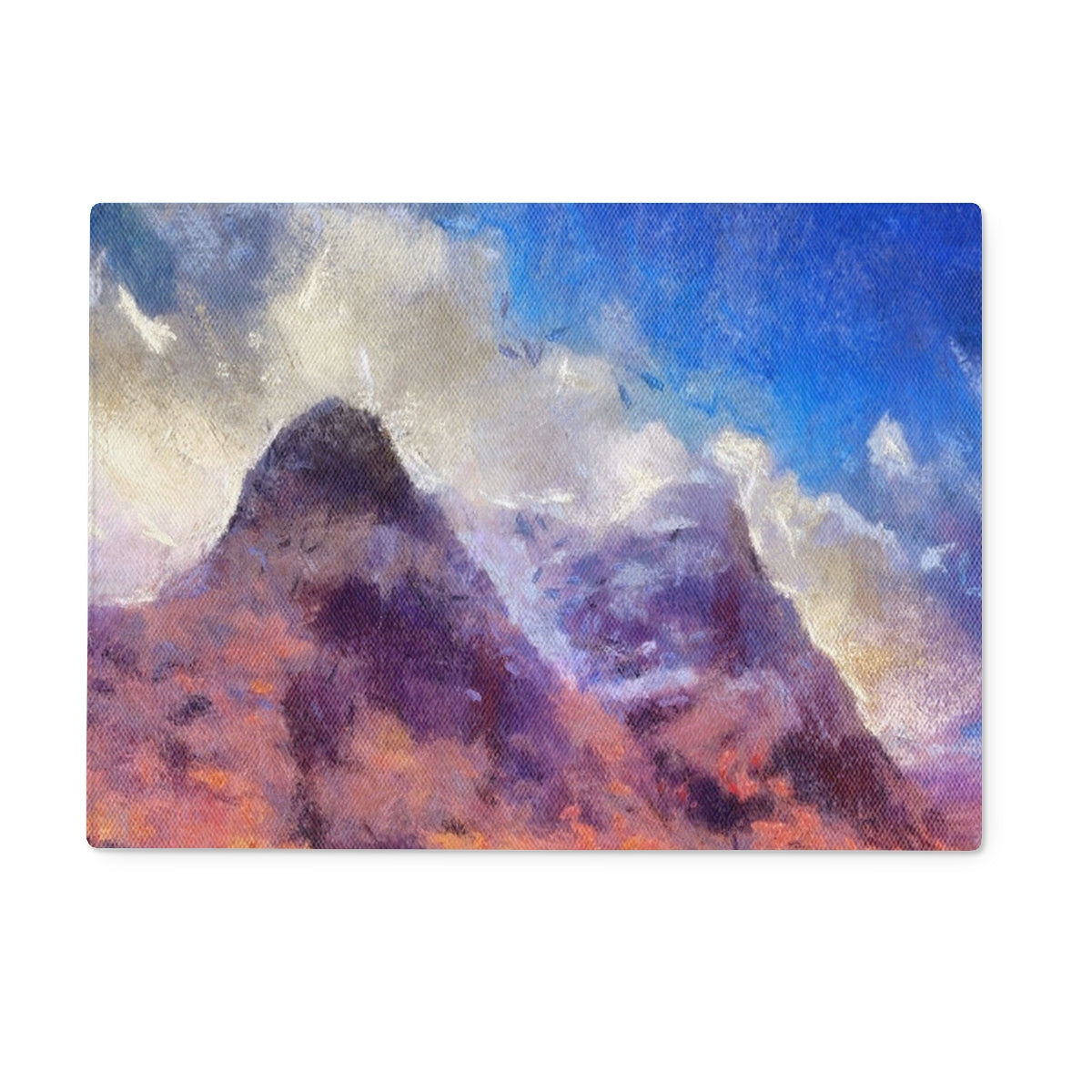 Glencoe Art Gifts Glass Chopping Board