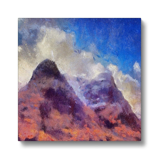 Glencoe Eco Art Canvas Print | Scottish Art Gifts