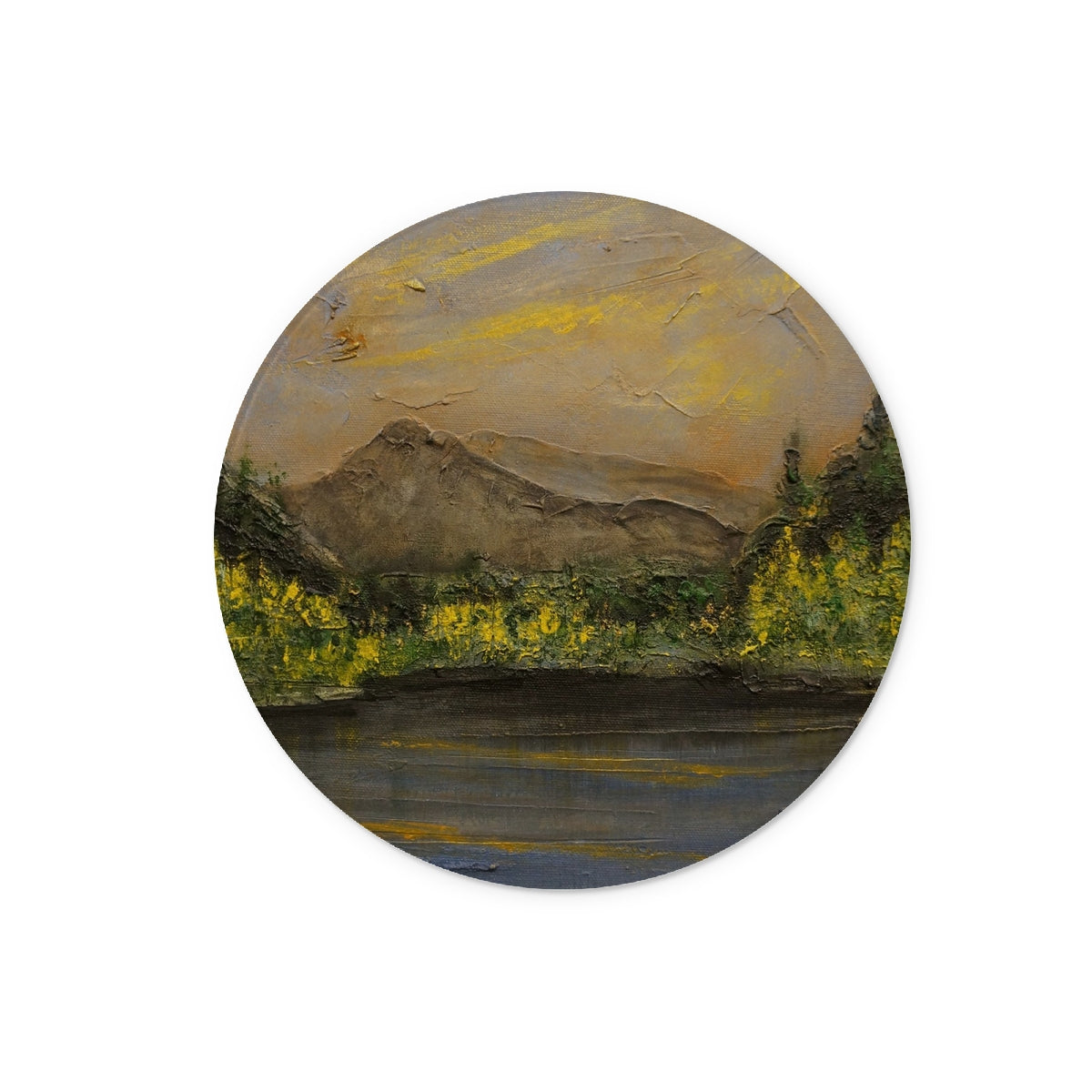 Glencoe Lochan Dusk Art Gifts Glass Chopping Board