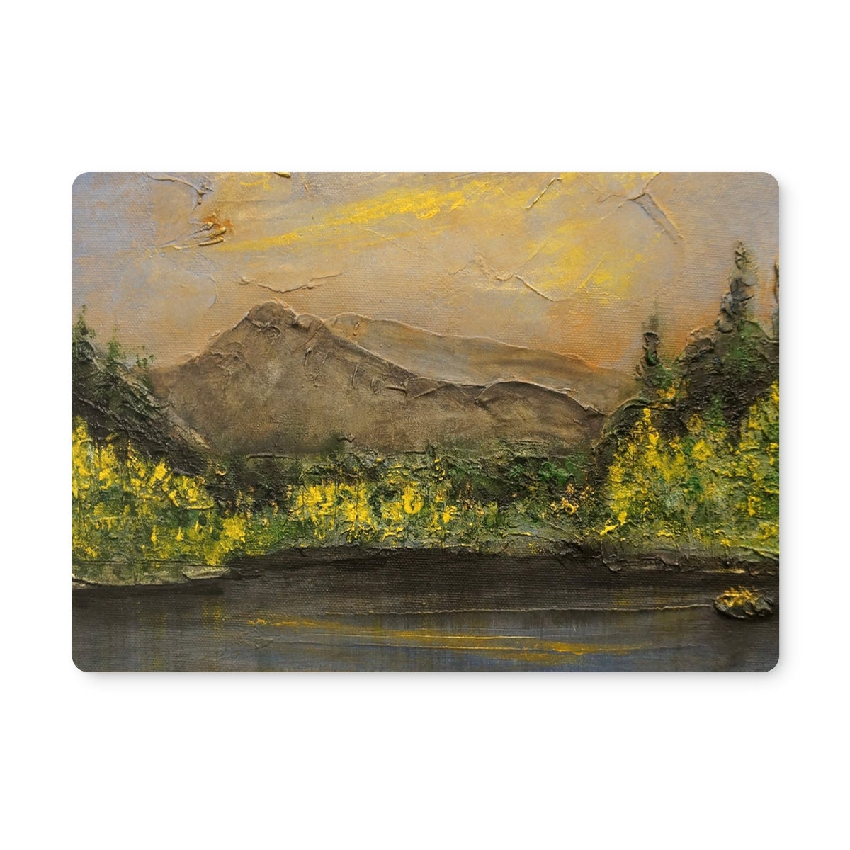 Glencoe Lochan Dusk | Scottish Art Gifts | Placemat