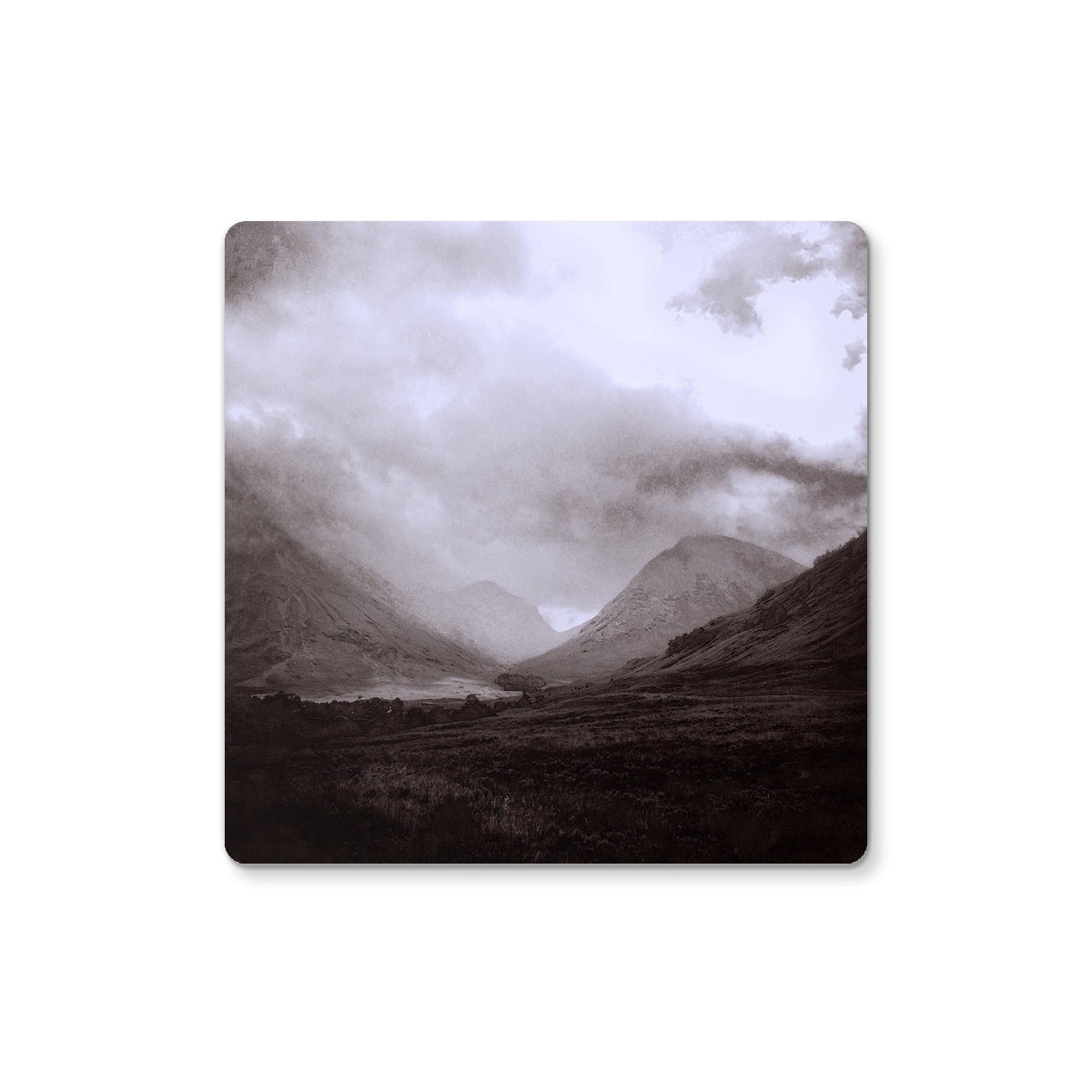 Glencoe Mist Art Gifts Coaster