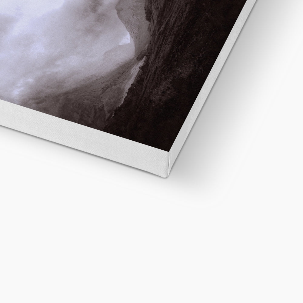 Glencoe Mist Eco Art Canvas Print | Scottish Art Gifts