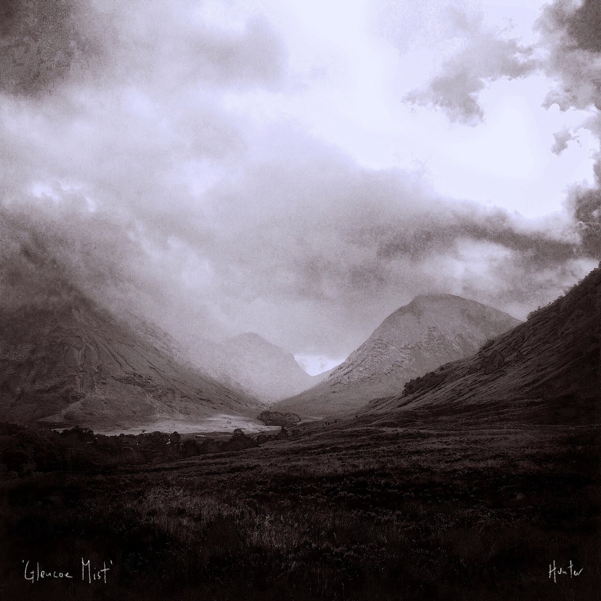 Glencoe Mist | Scotland In Your Pocket | Scottish Art Gifts