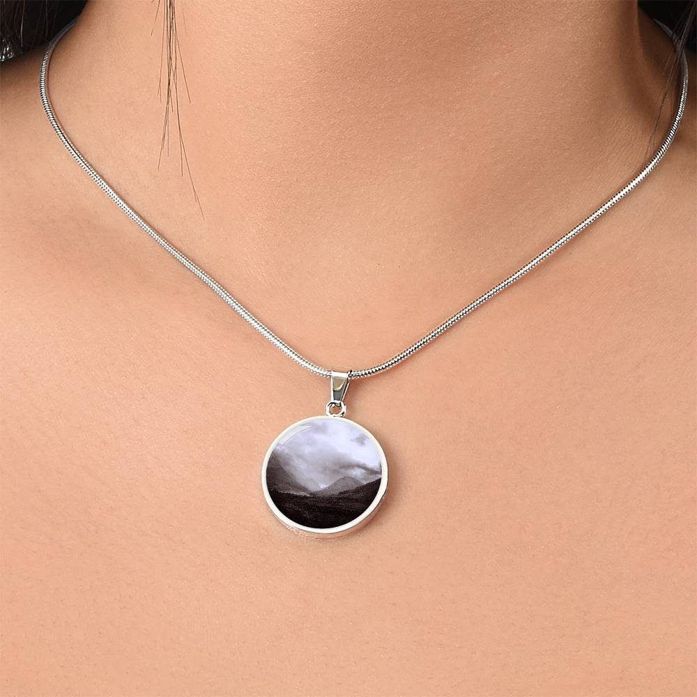 Glencoe Mist | Scottish Art Jewellery | Luxury Necklace