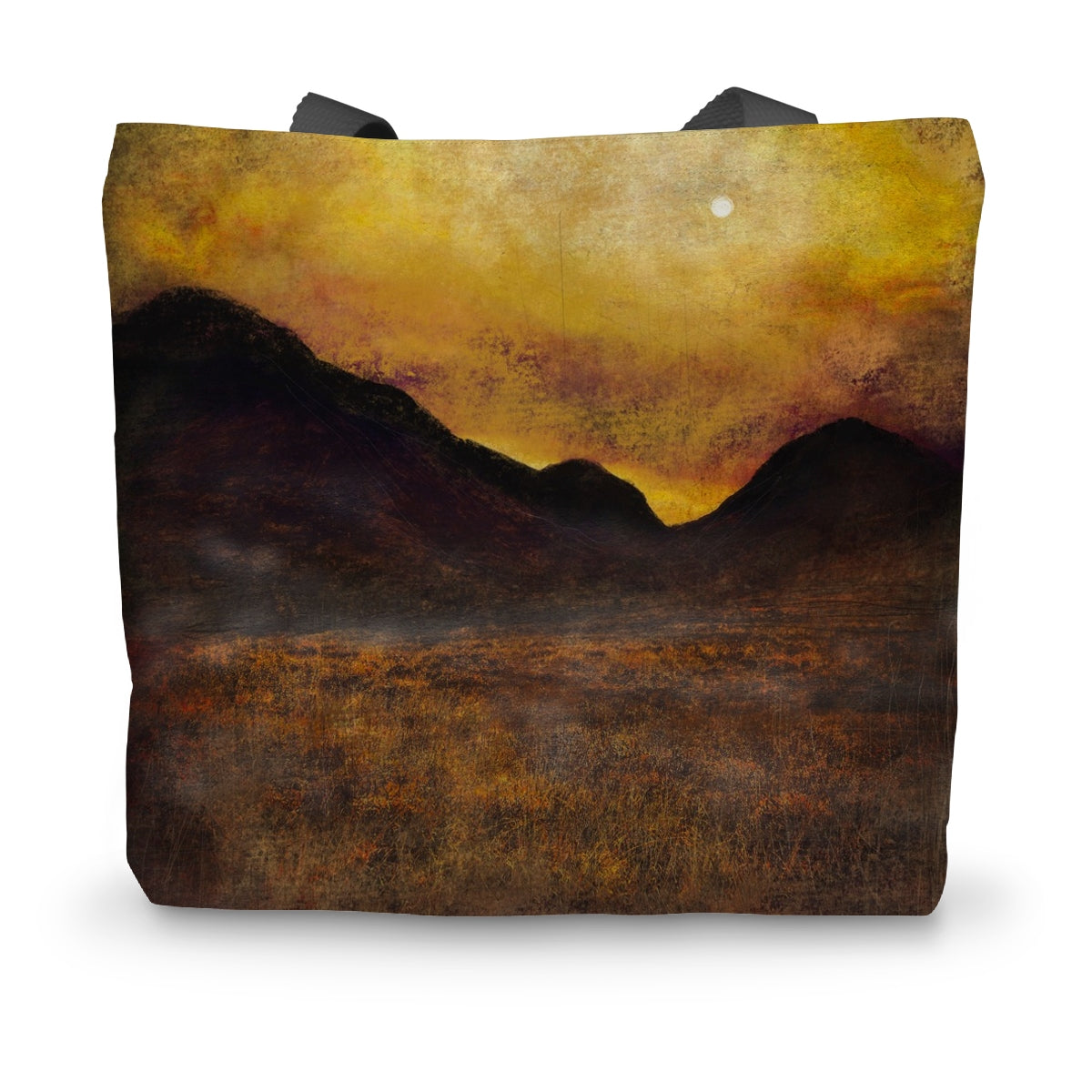 Glencoe Moonlight Art Gifts Canvas Tote Bag