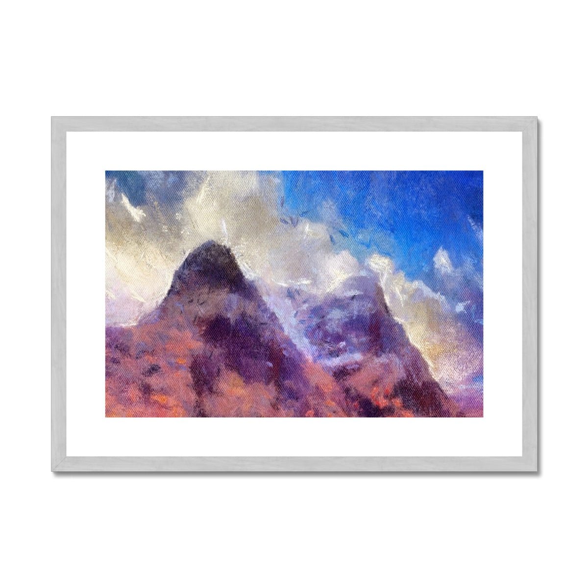 Glencoe Painting | Antique Framed & Mounted Prints From Scotland