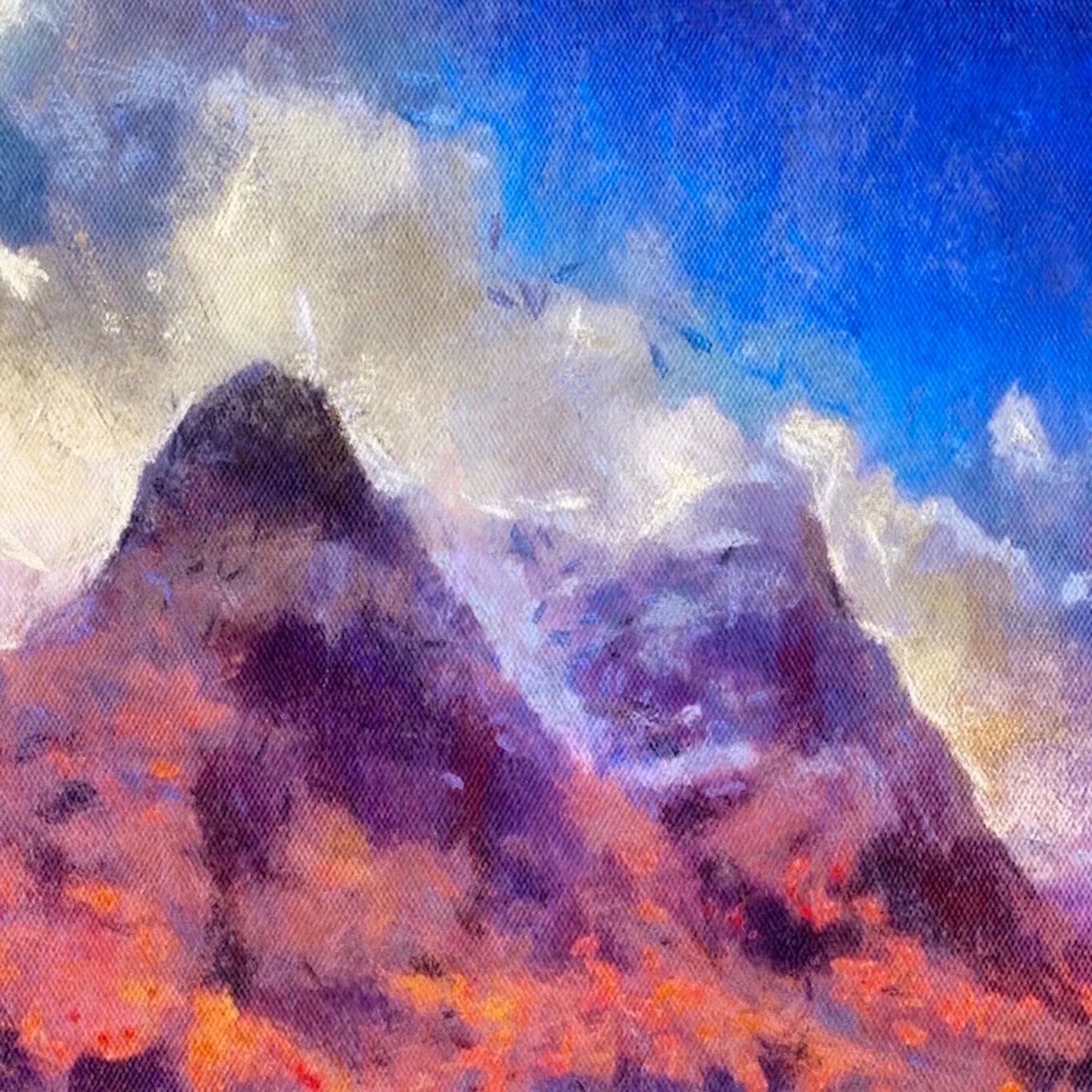 Glencoe | Scotland in your Pocket - Art Gallery Worldwide Shipping Impressionistic Mountain Landscape Scottish Prints and Landscape