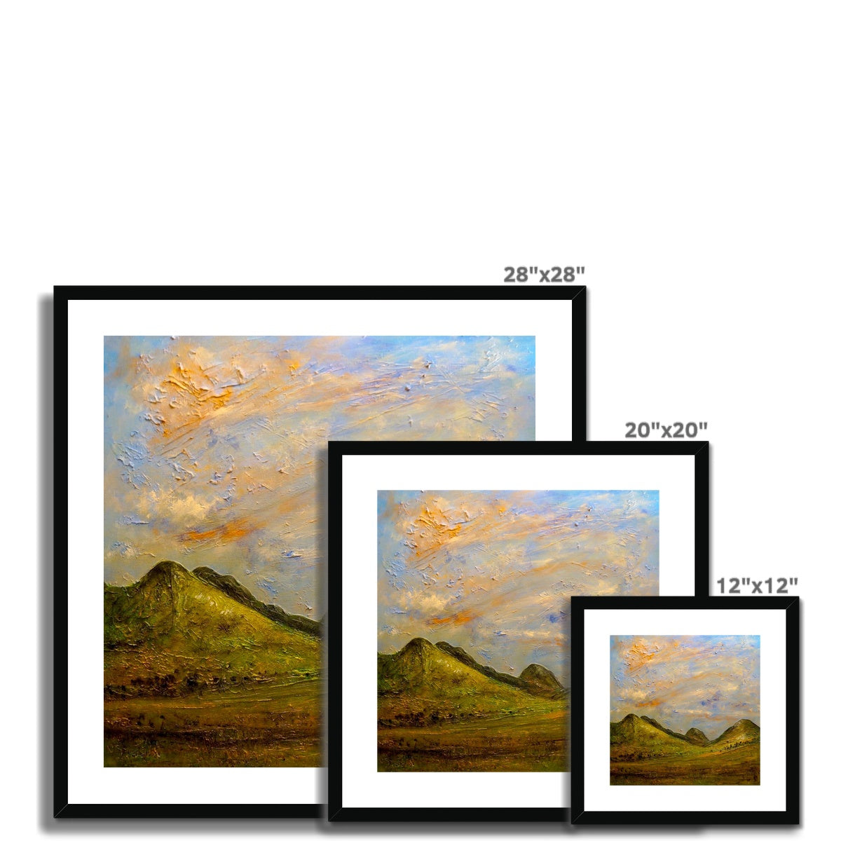 Glencoe Summer Framed & Mounted Print.