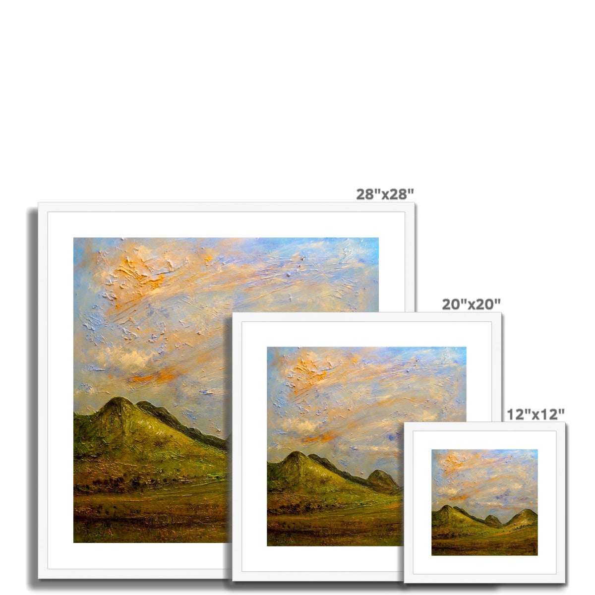 Glencoe Summer Framed & Mounted Print.