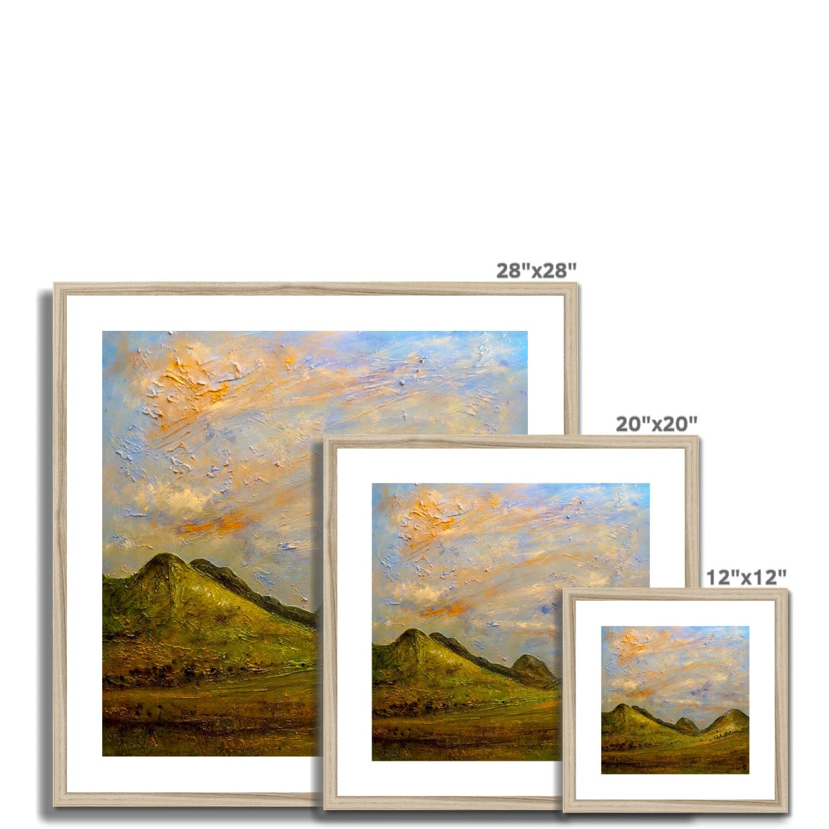 Glencoe Summer Framed & Mounted Print.