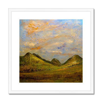 Glencoe Summer Painting | Framed &amp; Mounted Prints From Scotland