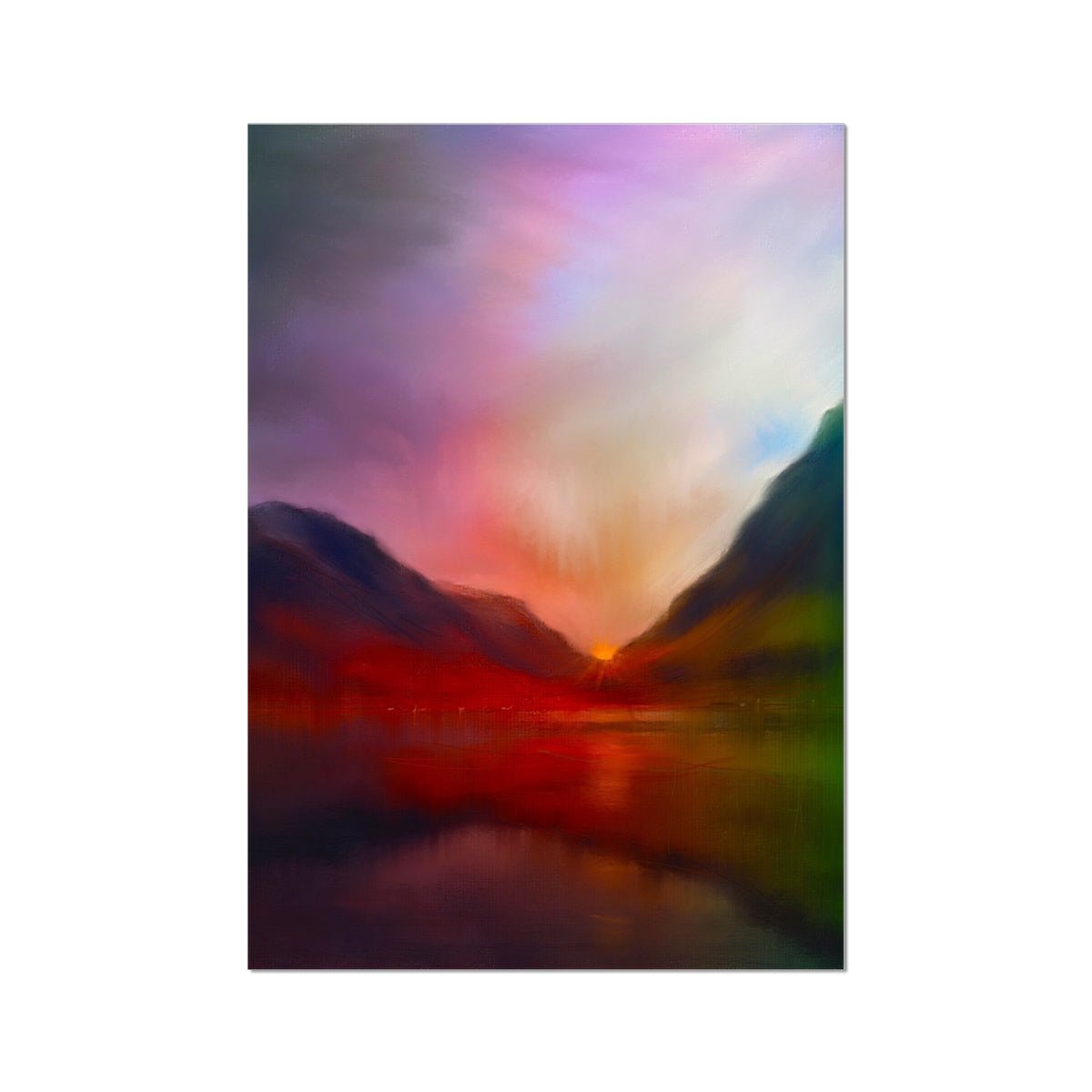 Glencoe Sunset Prints