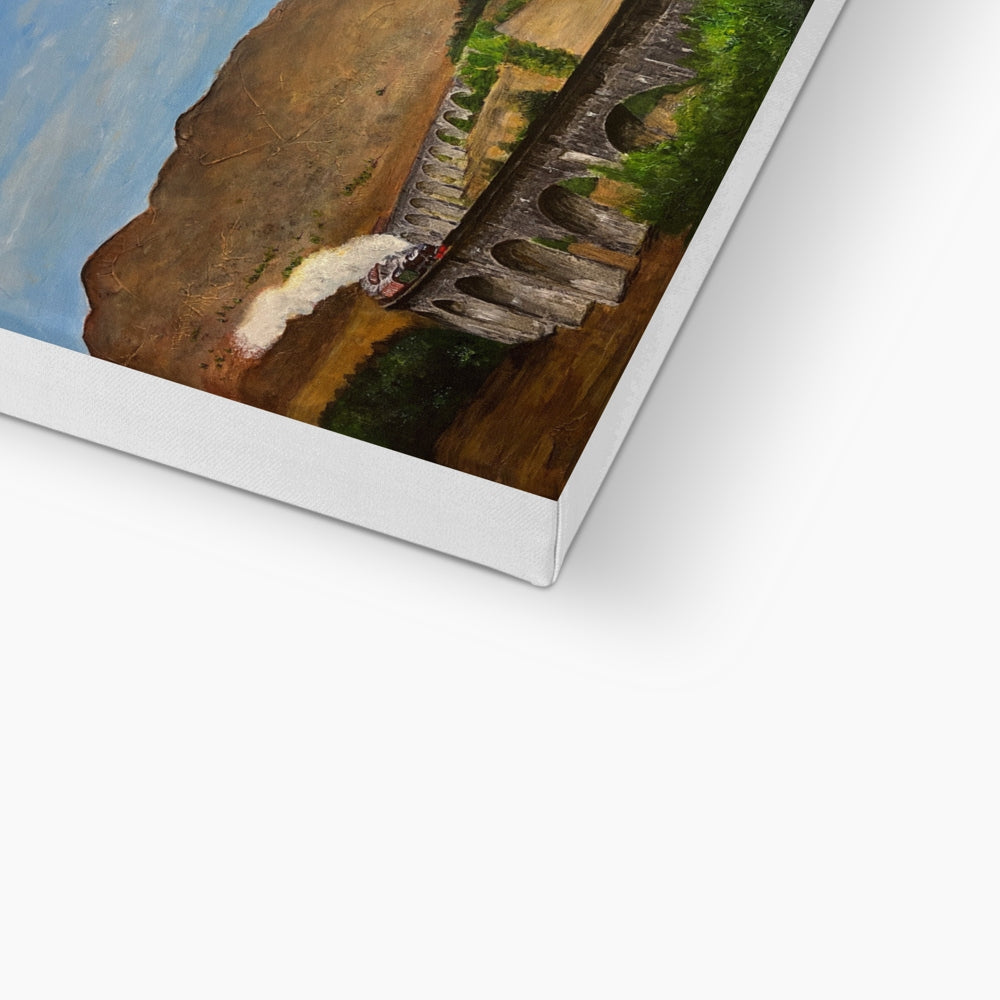 Glenfinnan Viaduct Eco Art Canvas Print Print | Scottish Art Gifts