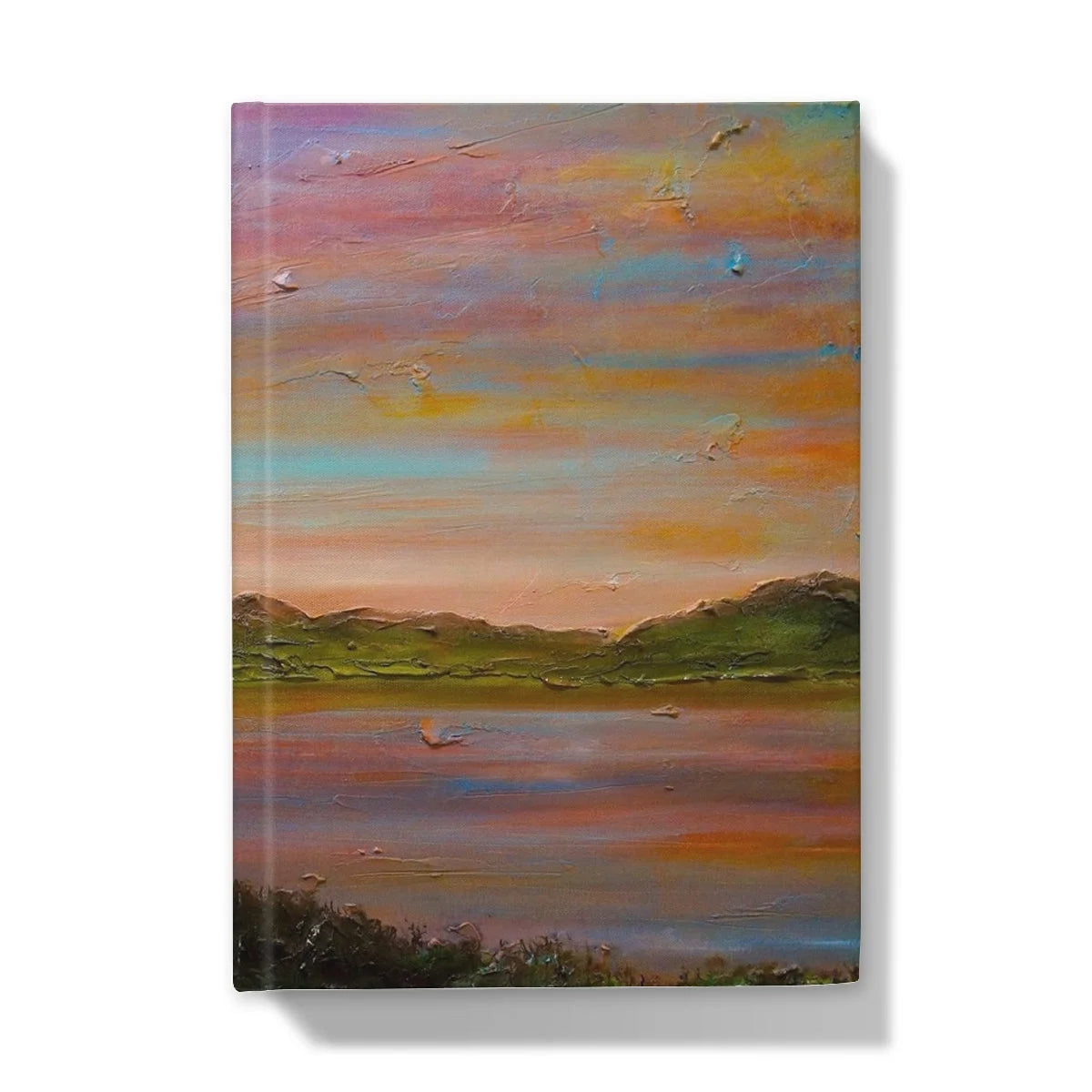 Gourock Golf Club Sunset Hardback Journal - River Clyde Art Gallery Scotland Worldwide Shipping Scottish Prints