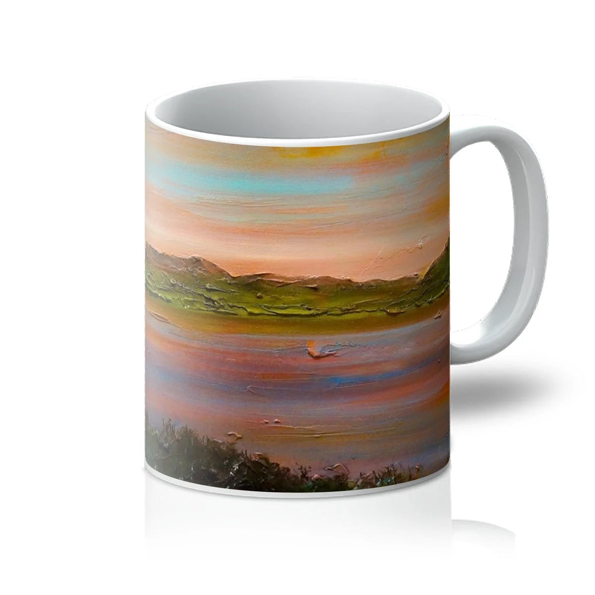 Gourock Golf Club Sunset Mug - River Clyde Art Gallery Scotland Worldwide Shipping Scottish Prints