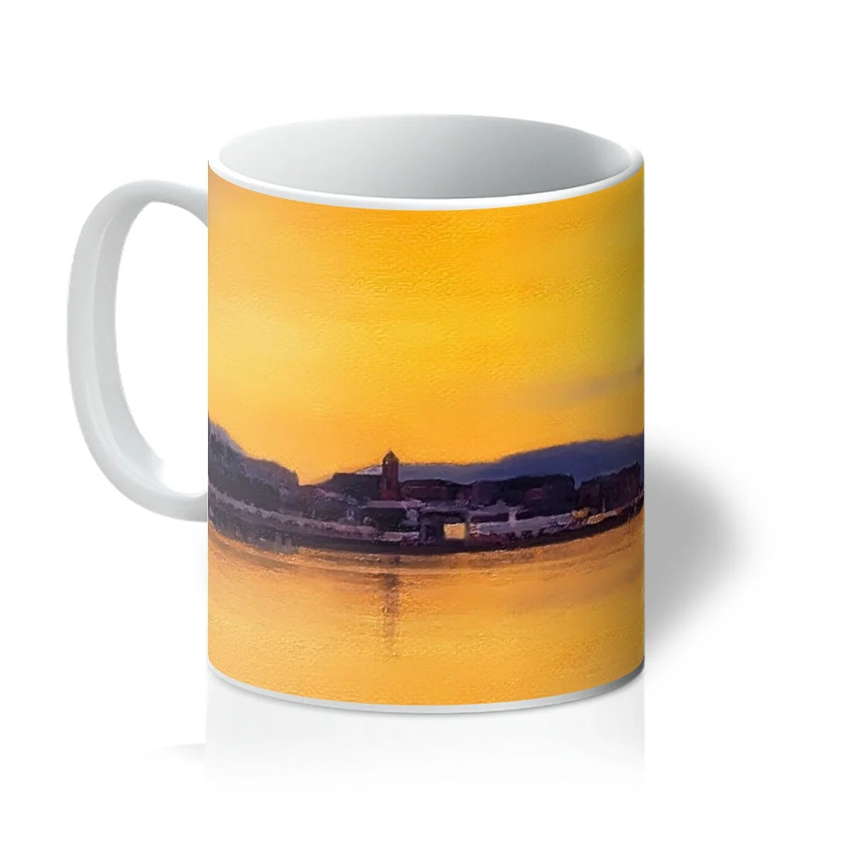 Gourock Sunset from Cardwell Bay Mug - River Clyde Art Gallery Scotland Worldwide Shipping Scottish Prints