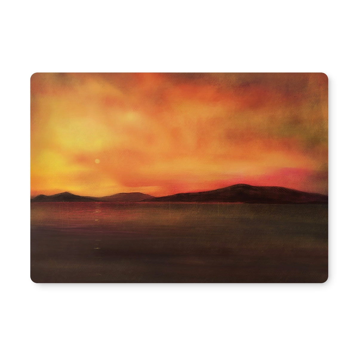 Harris Sunset | Scottish Art Gifts | Placemat