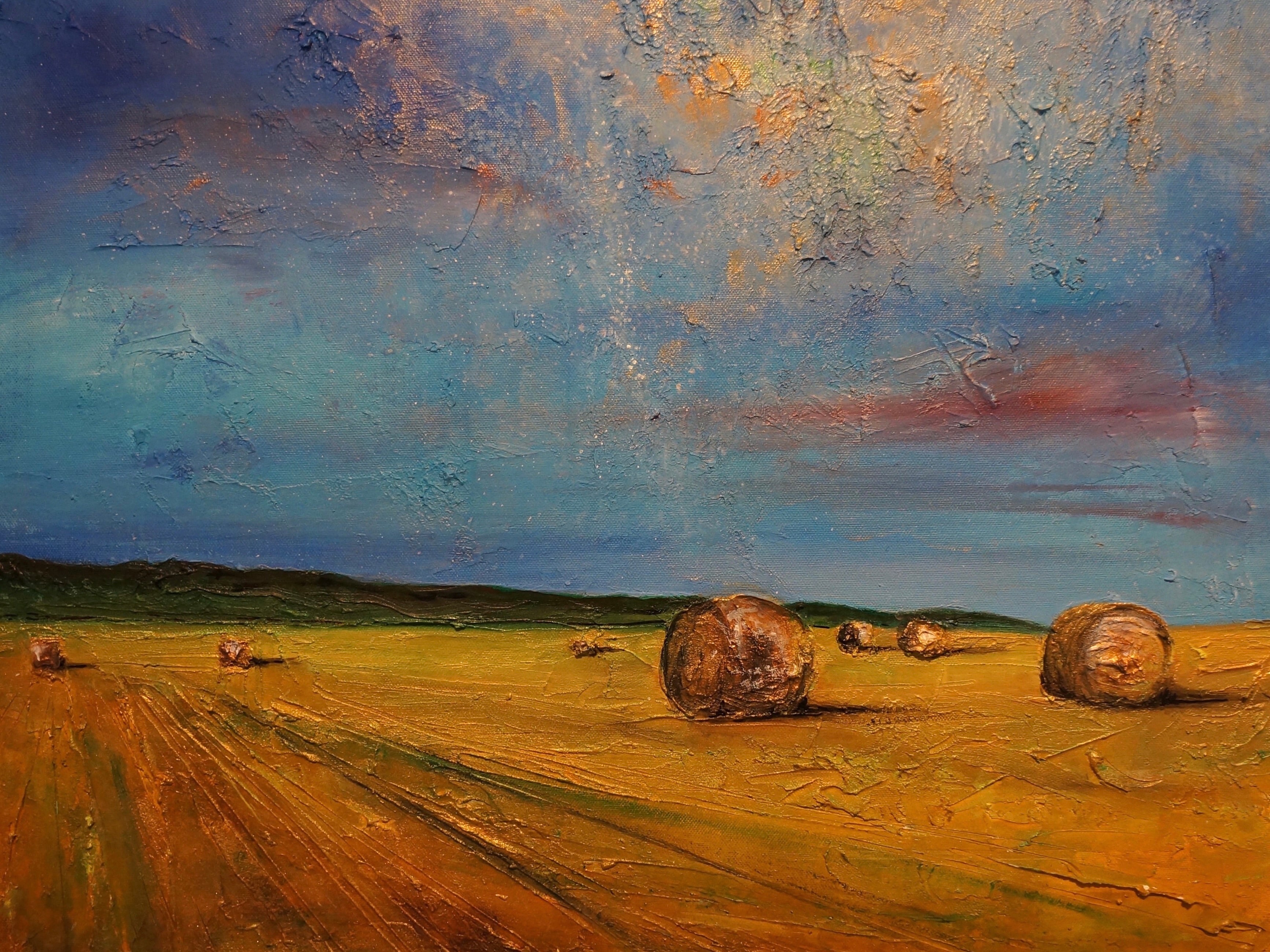 Hay Bales Art Prints.