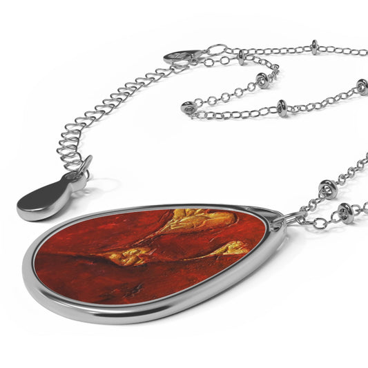 Hearts Necklace Art Necklace | Scottish Art Gifts