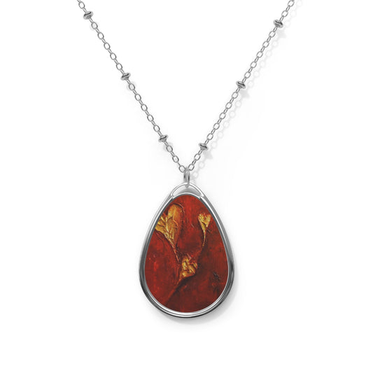 Hearts Necklace Art Necklace | Scottish Art Gifts