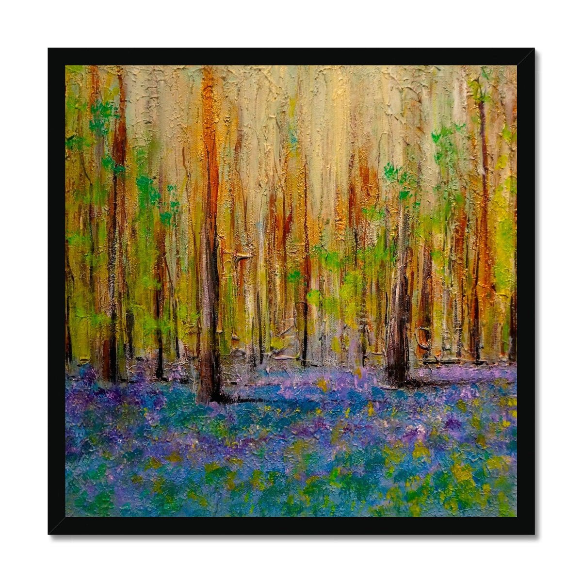 Highland Bluebells Painting | Framed Prints From Scotland