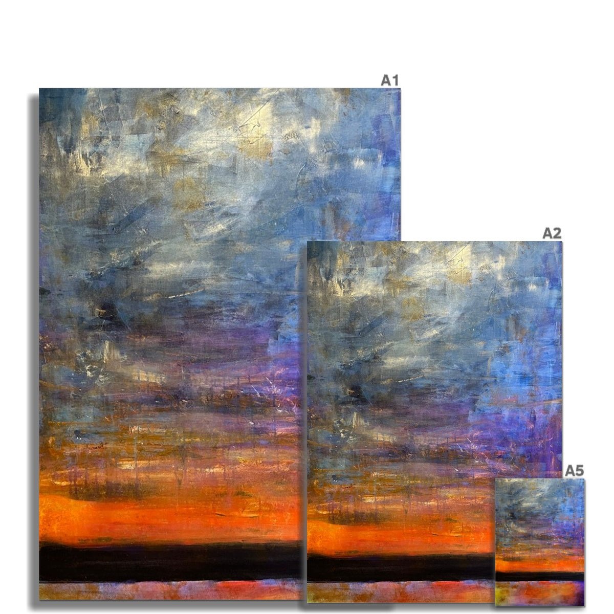 Horizon Dreams Abstract Painting | Fine Art Prints From Scotland