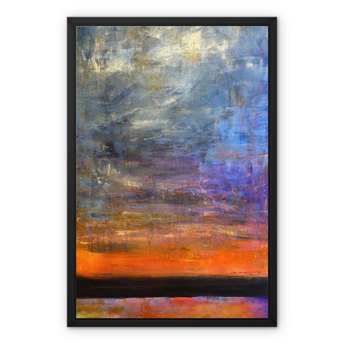 Horizon Dreams Abstract Painting | Framed Canvas Prints From Scotland