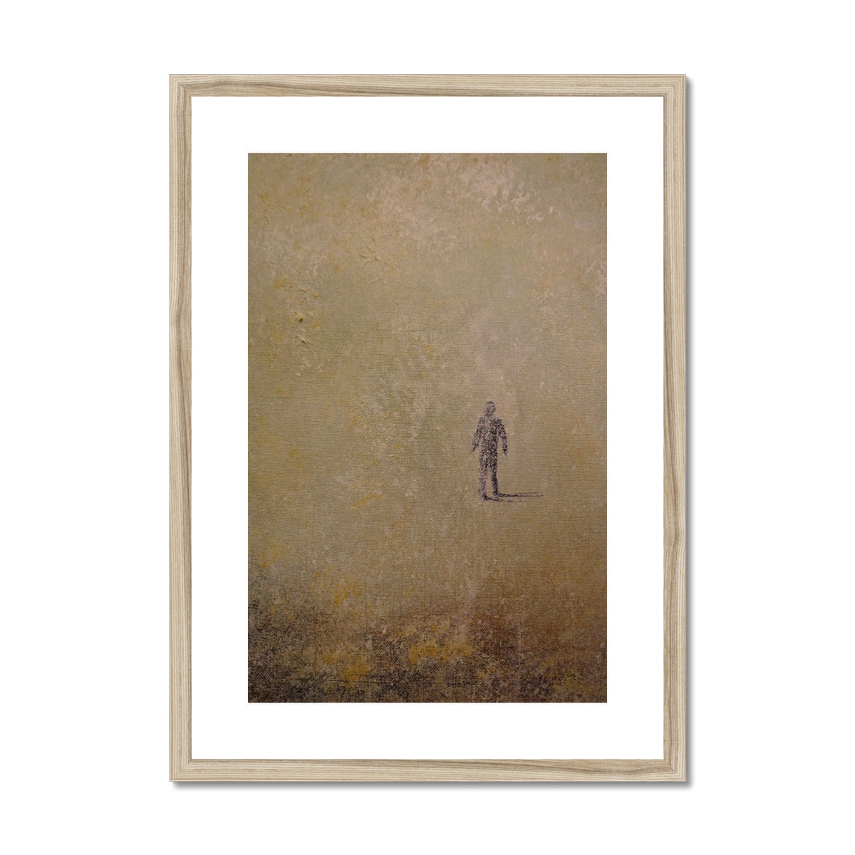 Into The Munro Mist Painting | Framed & Mounted Prints From Scotland