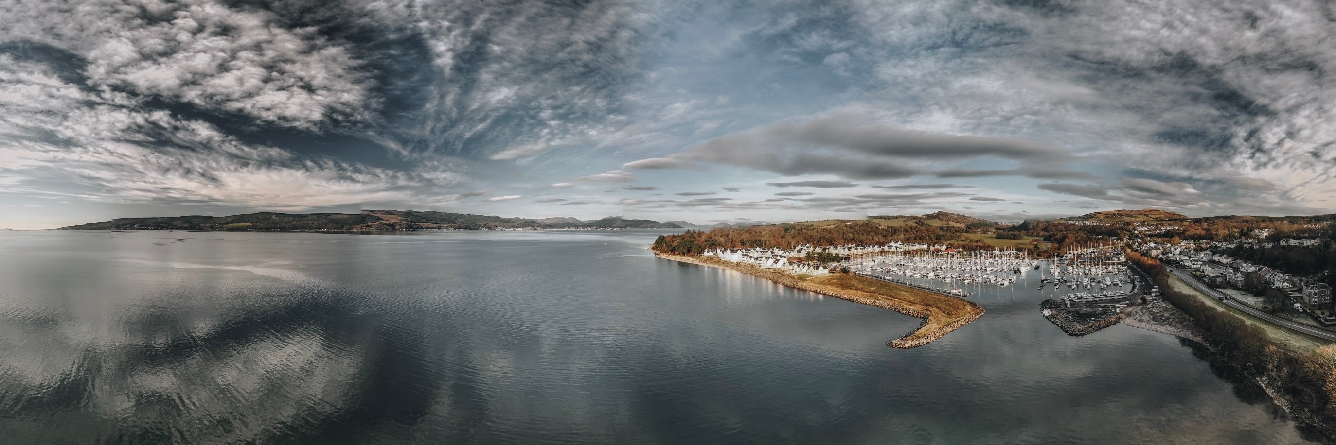 Inverkip Marina | Panoramic Photography Prints