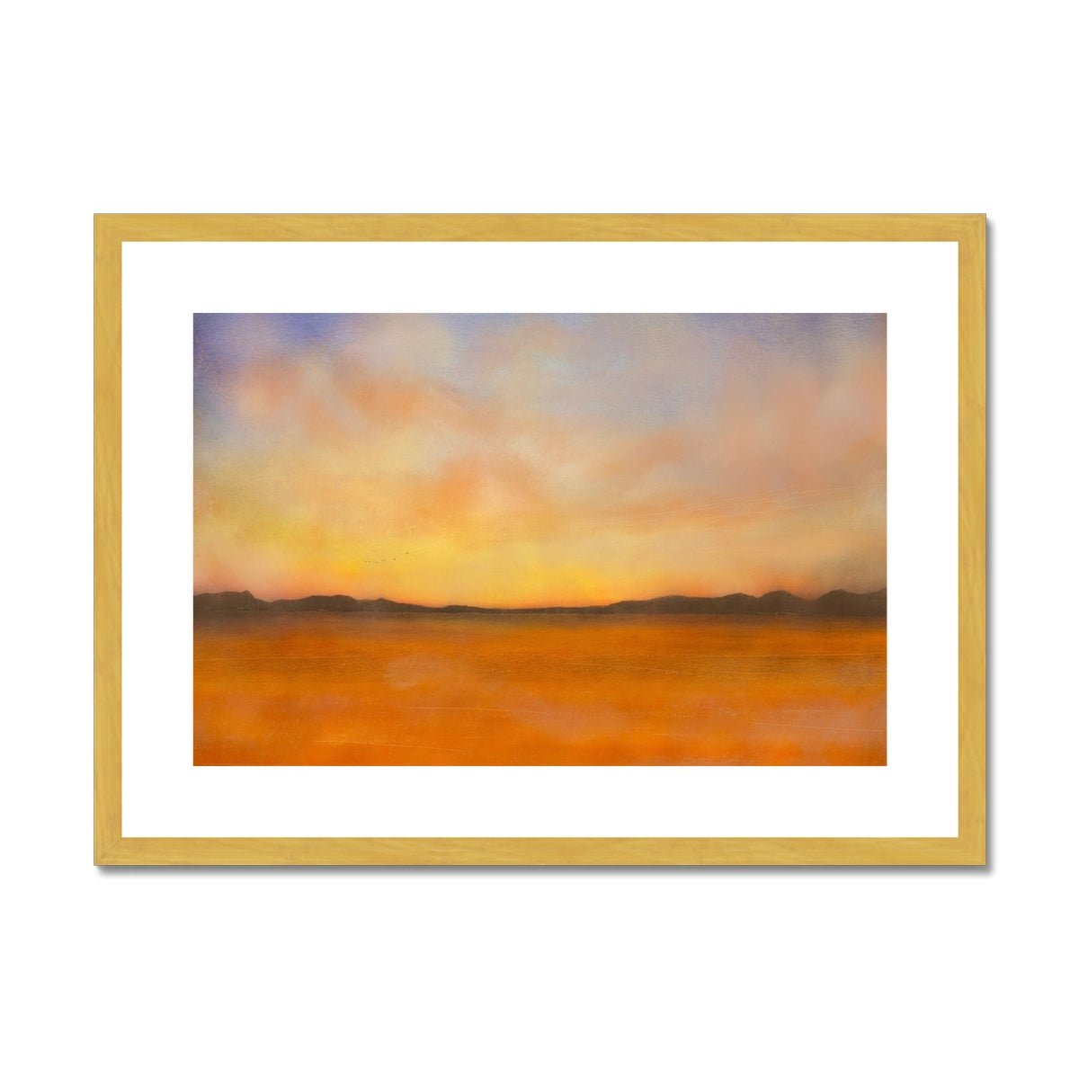 Islay Dawn Painting | Antique Framed & Mounted Prints From Scotland