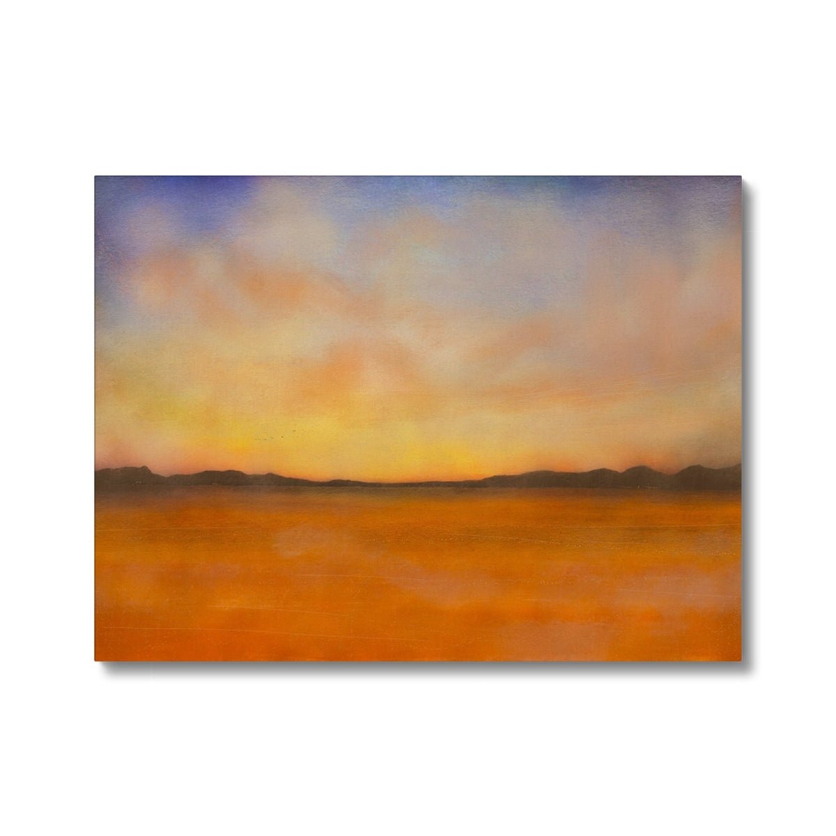 Islay Dawn Painting | Canvas From Scotland-Contemporary Stretched Canvas Prints-Hebridean Islands Art Gallery-24"x18"-Paintings, Prints, Homeware, Art Gifts From Scotland By Scottish Artist Kevin Hunter