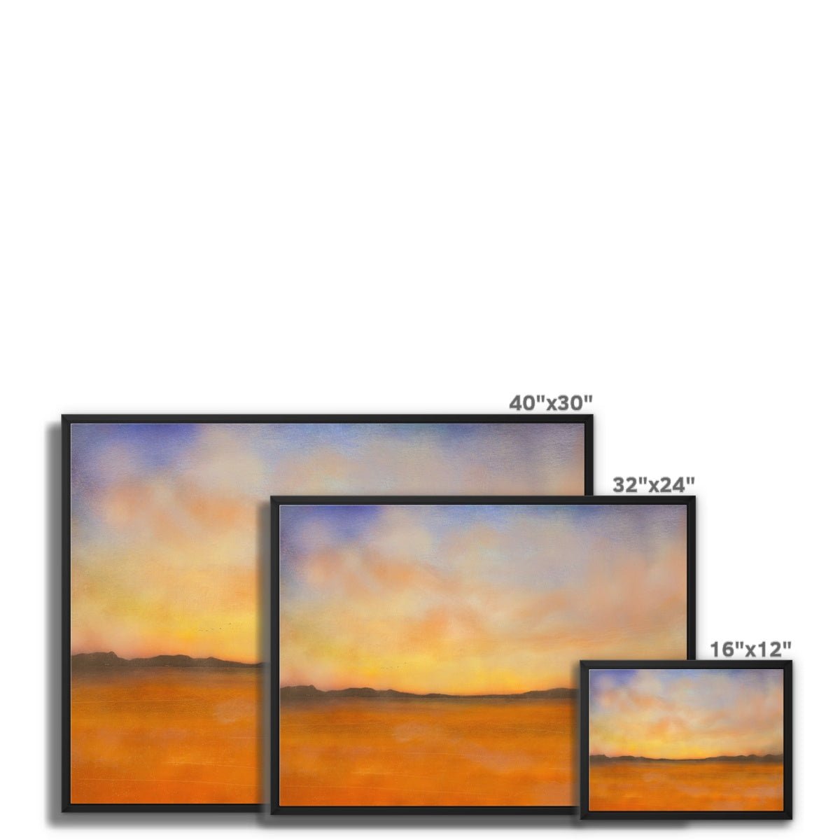 Islay Dawn Painting | Framed Canvas Prints From Scotland