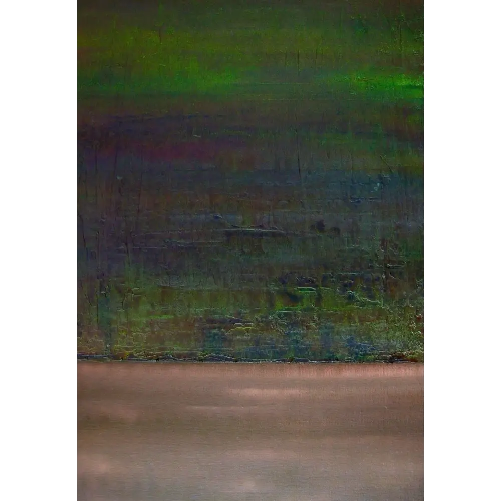 Abstract landscape painting of northern lights art from Islay Northern Lights art prints