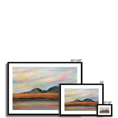 Jura Dawn Painting | Framed &amp; Mounted Prints From Scotland