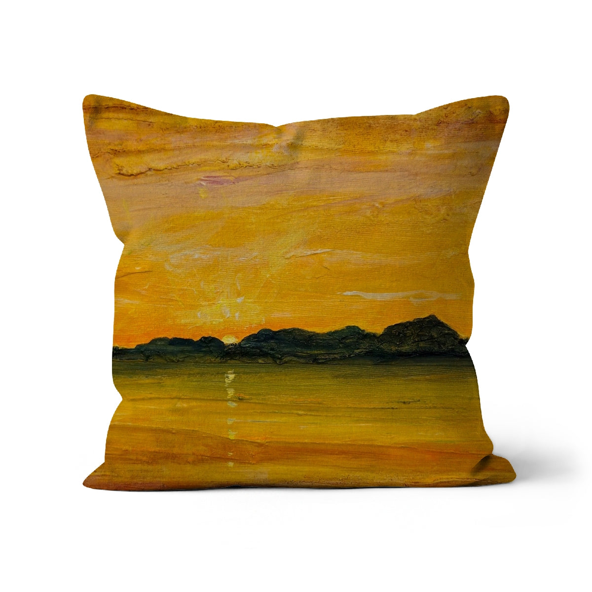 Jura Sunset Cushion.