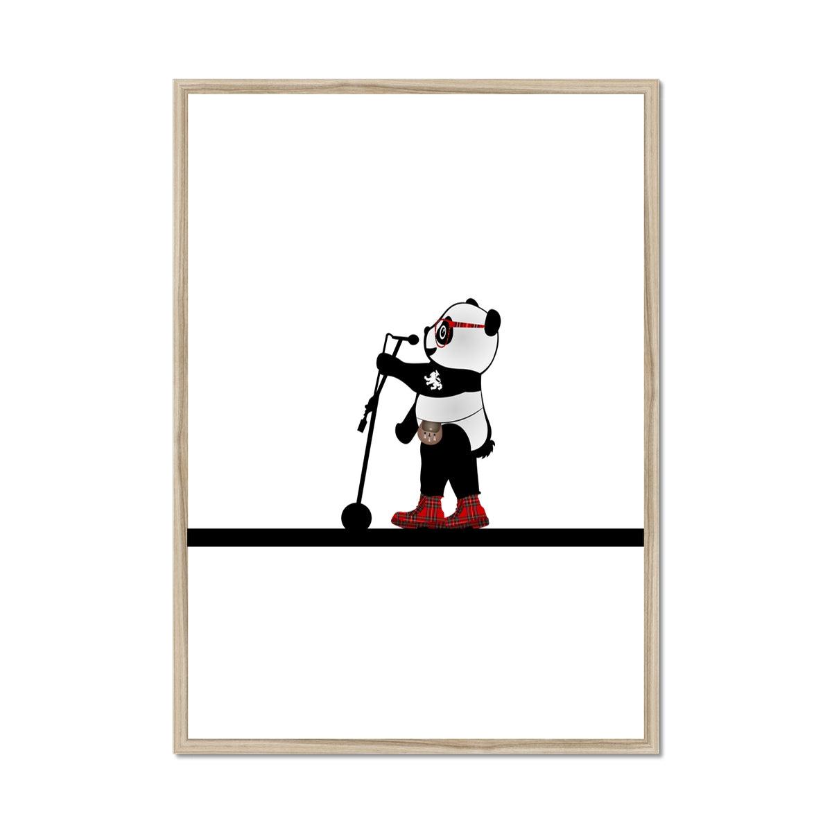 Karaoke | Panda Disco | Graphic Art | Framed Print