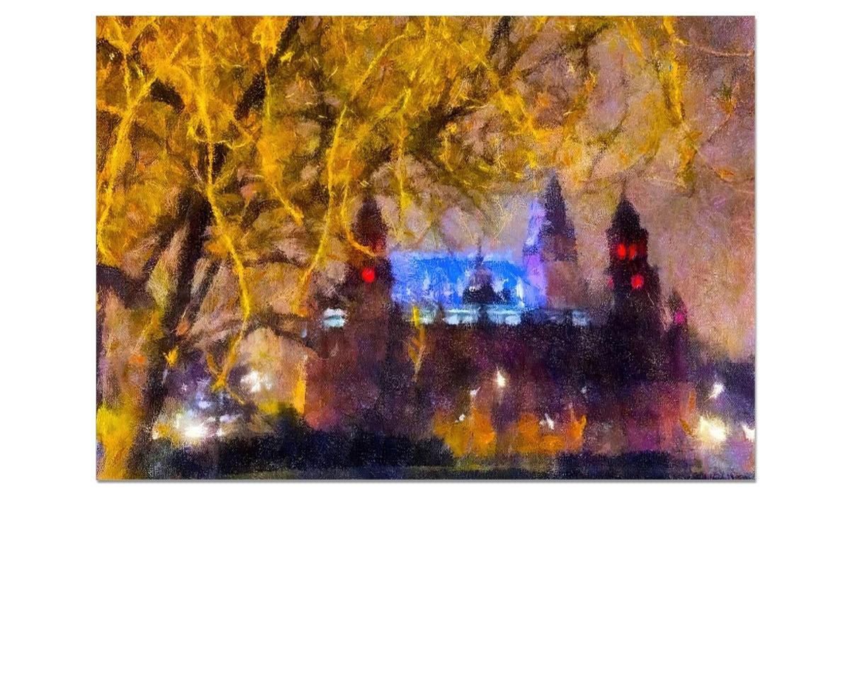 Kelvingrove Nights-art-painting-scotland