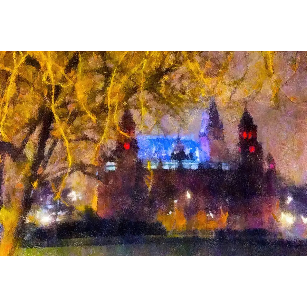 Kelvingrove Nights - Scottish Statement Interior Wall Art - Edinburgh & Glasgow Gallery Scotland