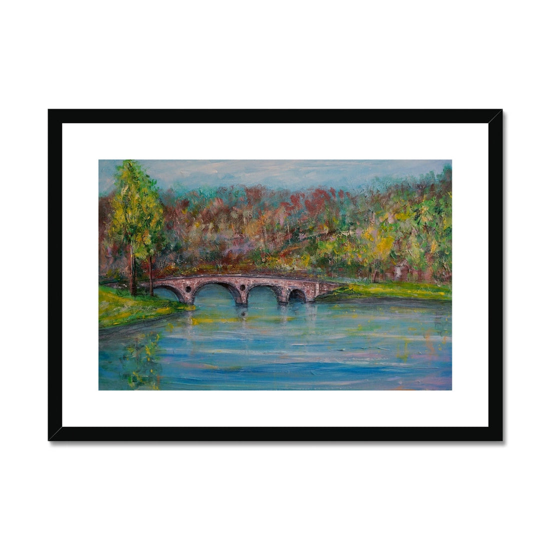 Kenmore Bridge Painting | Framed &amp; Mounted Prints From Scotland