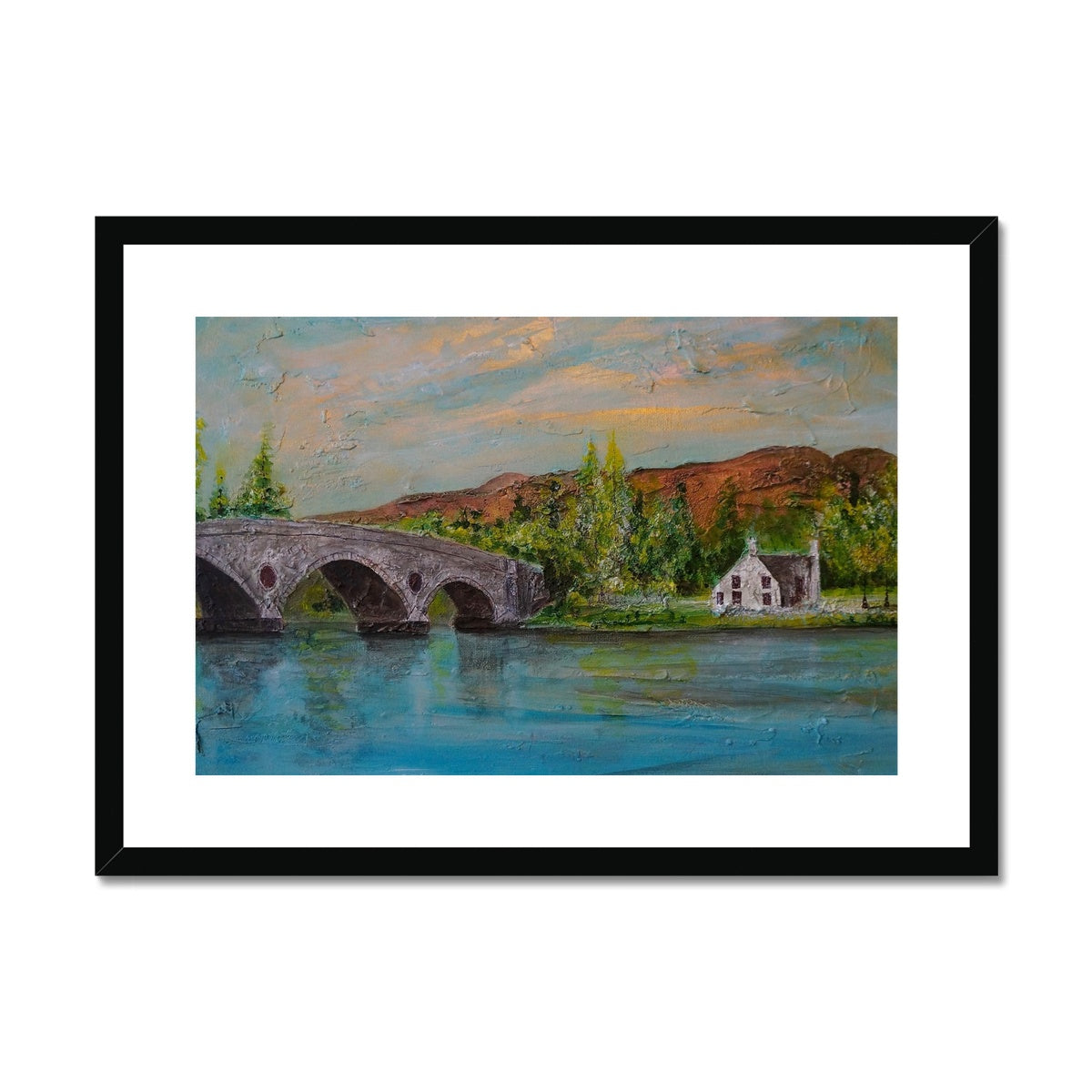 Kenmore Bridge ii Painting | Framed &amp; Mounted Prints From Scotland