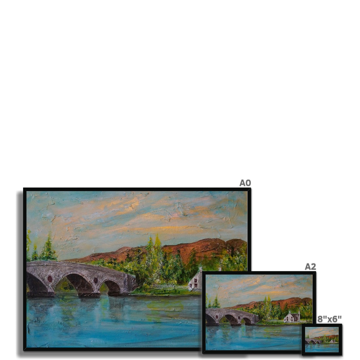 Kenmore Bridge ii Painting | Framed Prints From Scotland