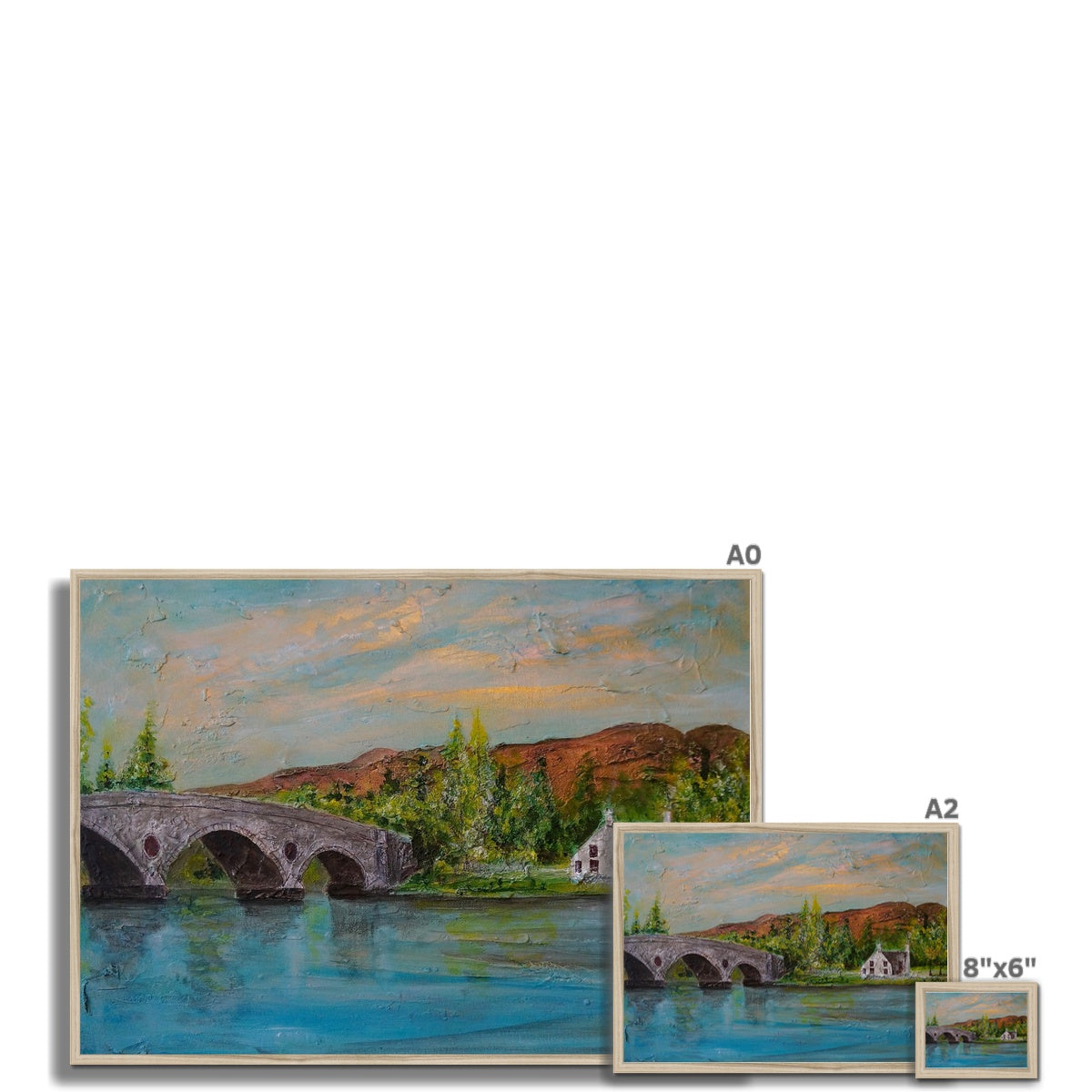 Kenmore Bridge ii Painting | Framed Prints From Scotland