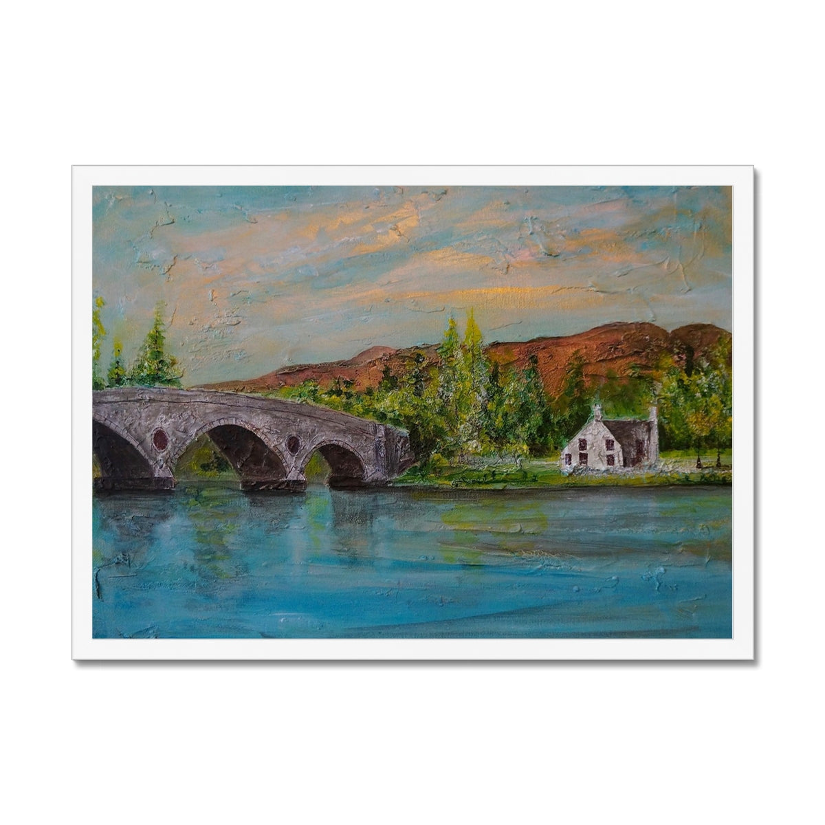 Kenmore Bridge ii Painting | Framed Prints From Scotland